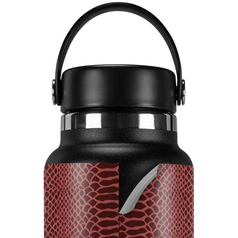 Marsala Snake Skin Hydro Flask 32oz Wide Mouth Skin