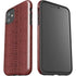 Marsala Snake Skin iPhone 11 Impact Case