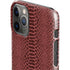 Marsala Snake Skin iPhone 11 Pro Lite Case