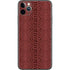 Marsala Snake Skin iPhone 11 Pro Max Skin