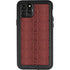 Marsala Snake Skin iPhone 11 Pro Max Waterproof Case
