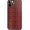 Marsala Snake Skin iPhone 11 Pro Skin
