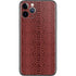 Marsala Snake Skin iPhone 11 Pro Skin