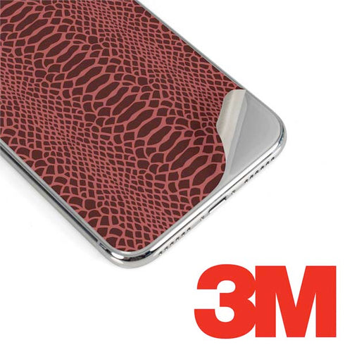 Marsala Snake Skin iPhone 11 Pro Skin