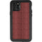 Marsala Snake Skin iPhone 11 Pro Waterproof Case