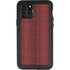 Marsala Snake Skin iPhone 11 Pro Waterproof Case
