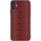 Marsala Snake Skin iPhone 11 Skin