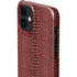 Marsala Snake Skin iPhone 12 Mini Lite Case