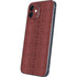Marsala Snake Skin iPhone 12 Mini Skin