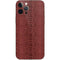 Marsala Snake Skin iPhone 12 Pro Max Skin