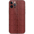 Marsala Snake Skin iPhone 12 Pro Max Skin