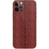 Marsala Snake Skin iPhone 12 Pro Skin