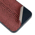 Marsala Snake Skin iPhone 13 Mini Skin