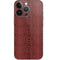 Marsala Snake Skin iPhone 13 Pro Skin