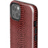 Marsala Snake Skin iPhone 15 Plus Impact Case