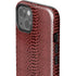 Marsala Snake Skin iPhone 15 Impact Case