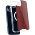 Marsala Snake Skin iPhone 15 Plus MagSafe Case