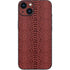 Marsala Snake Skin iPhone 14 Plus Skin