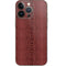 Marsala Snake Skin iPhone 14 Pro Skin