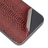 Marsala Snake Skin iPhone 14 Pro Skin