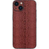 Marsala Snake Skin iPhone 14 Skin
