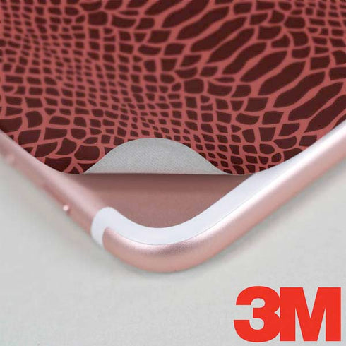 Marsala Snake Skin iPhone 7 Plus Skin