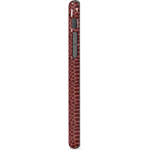 Marsala Snake Skin iPhone 7 Pro Case