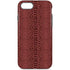 Marsala Snake Skin iPhone 8 Pro Case