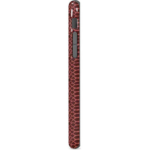 Marsala Snake Skin iPhone 8 Pro Case