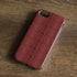 Marsala Snake Skin iPhone 8 Pro Case