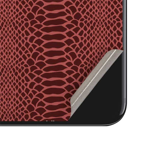 Marsala Snake Skin iPhone SE (2nd & 3rd Gen) Skin