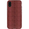 Marsala Snake Skin iPhone XR Pro Case