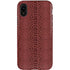 Marsala Snake Skin iPhone XR Pro Case