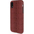 Marsala Snake Skin iPhone XR Pro Case