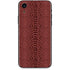 Marsala Snake Skin iPhone XR Skin