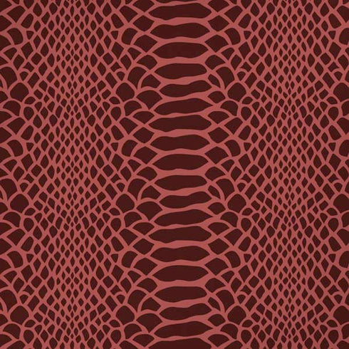 Marsala Snake Skin iPhone XR Skin
