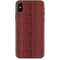 Marsala Snake Skin iPhone XS Max Skin