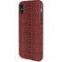 Marsala Snake Skin iPhone XS Pro Case