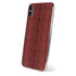 Marsala Snake Skin iPhone XS Skin