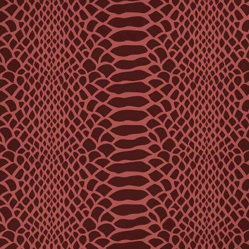 Marsala Snake Skin iPhone XS Skin