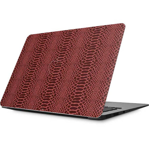 Marsala Snake Skin Apple MacBook Skin