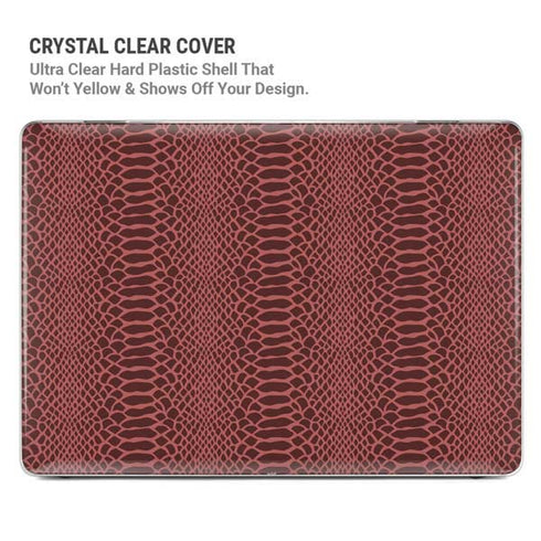 Marsala Snake Skin MacBook Pro 15in (2016-19) Case plus Skin