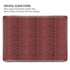 Marsala Snake Skin MacBook Pro 16in (2019-20) Case plus Skin