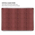 Marsala Snake Skin MacBook Pro 16in (2021-25) Case plus Skin