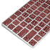 Marsala Snake Skin Magic Keyboard Skin