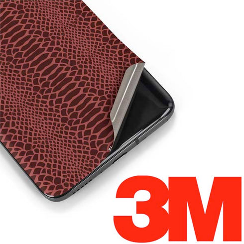 Marsala Snake Skin OnePlus 7 Pro Skin