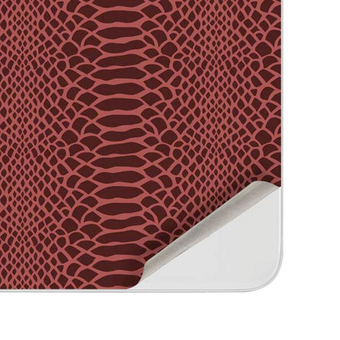 Marsala Snake Skin Surface Duo Skin