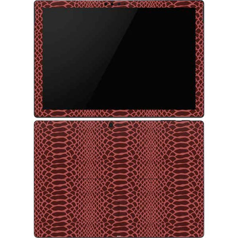 Marsala Snake Skin Surface Pro 6 Skin