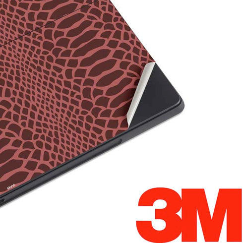 Marsala Snake Skin Surface Pro 7 Skin