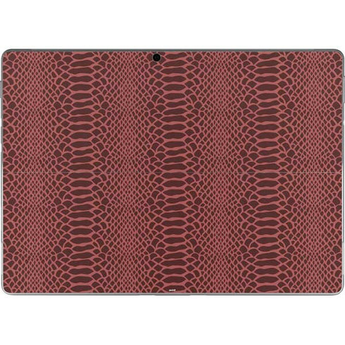 Marsala Snake Skin Surface Pro 8 Skin